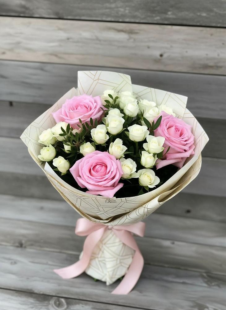 Букет цветов из: Розы в Выездное