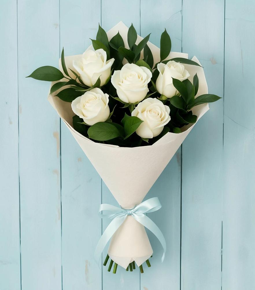 Букет цветов из: Розы в Выездное