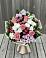 Букет цветов из: Альстромерии, Гвоздики, Розы и Хризантемы в Выездное