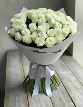 Букет 35 Белых роз в Выездное