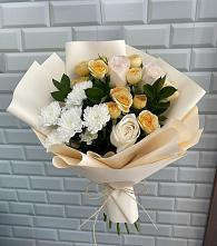 Букет цветов из:  Розы и Хризантемы #REPLACE_PRED# Выездное