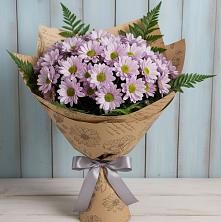 Букет цветов из:  Хризантемы в Выездное