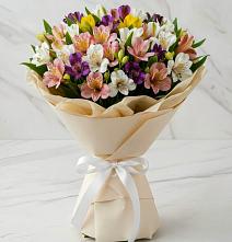 Букет цветов из:  Альстромерии #REPLACE_PRED# Выездное