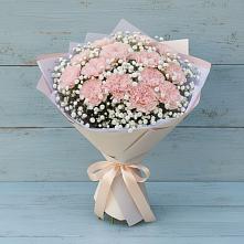 Букет цветов из:  Гвоздики #REPLACE_PRED# Выездное