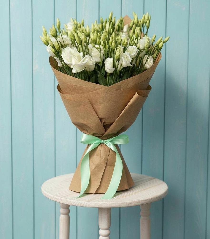 Букет цветов из: Лизиантусы в Выездное