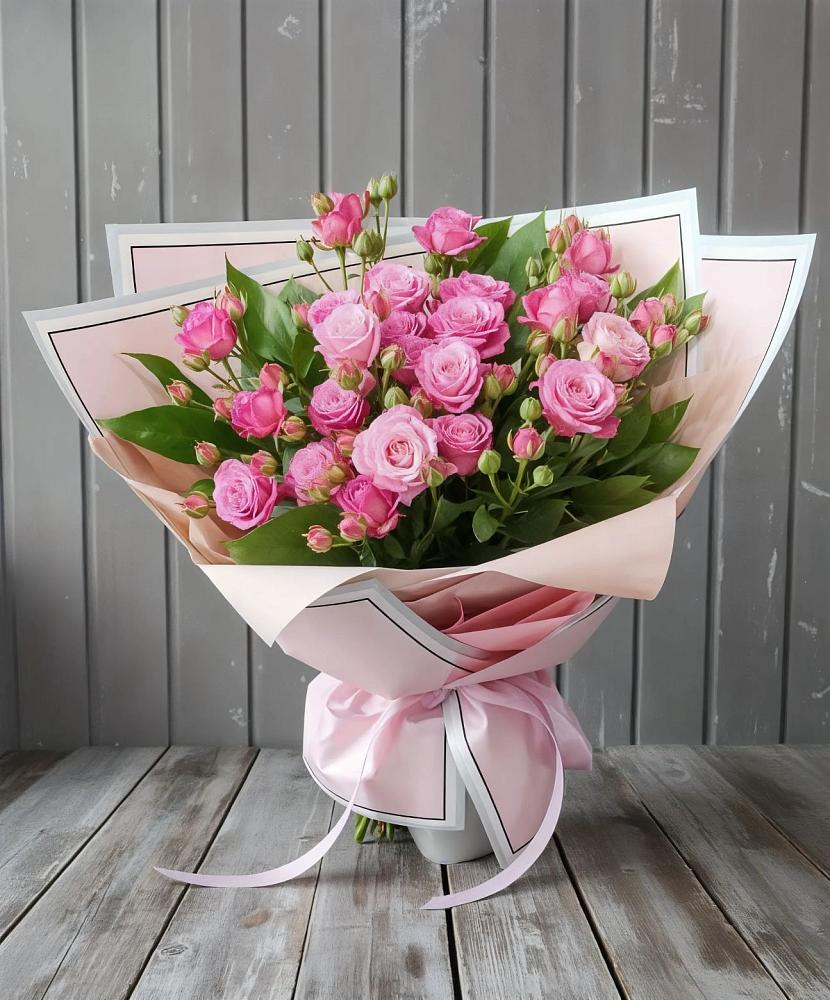 Букет Розовый кустик в Выездное