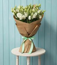 Букет цветов из:  Лизиантусы в Выездное