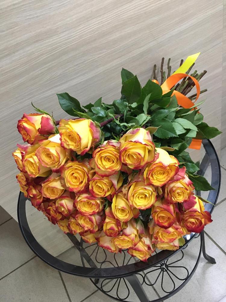 Букет Желтые розы в Выездное