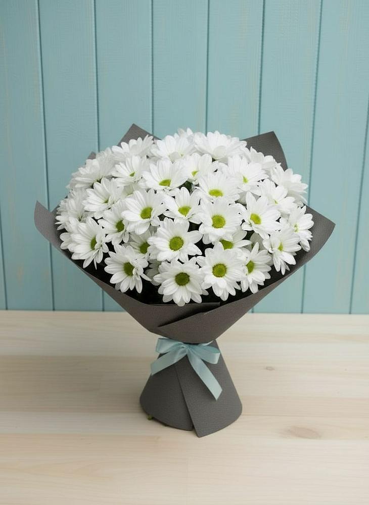 Букет цветов из: Хризантемы в Выездное