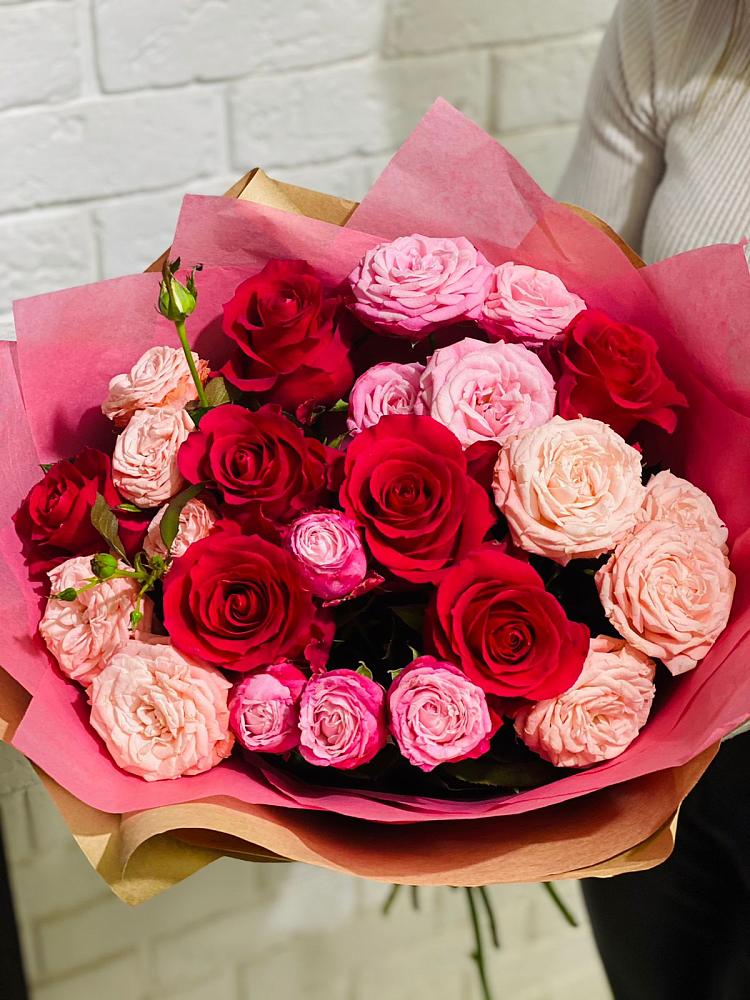 Букет цветов из: Розы в Выездное