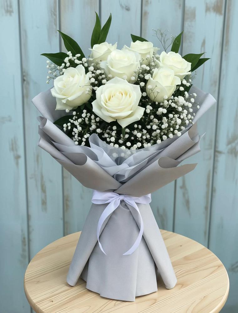 Букет цветов из: Розы в Выездное