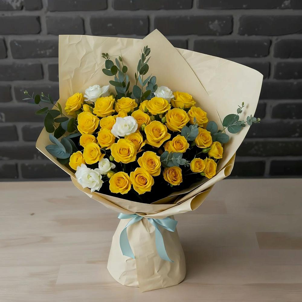 Букет цветов из: Розы в Выездное