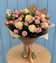 Букет цветов из:  Розы в Выездное