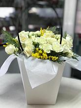 Цветочная композиция из Розы  в Выездное