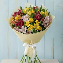 Букет цветов из:  Альстромерии в Выездное