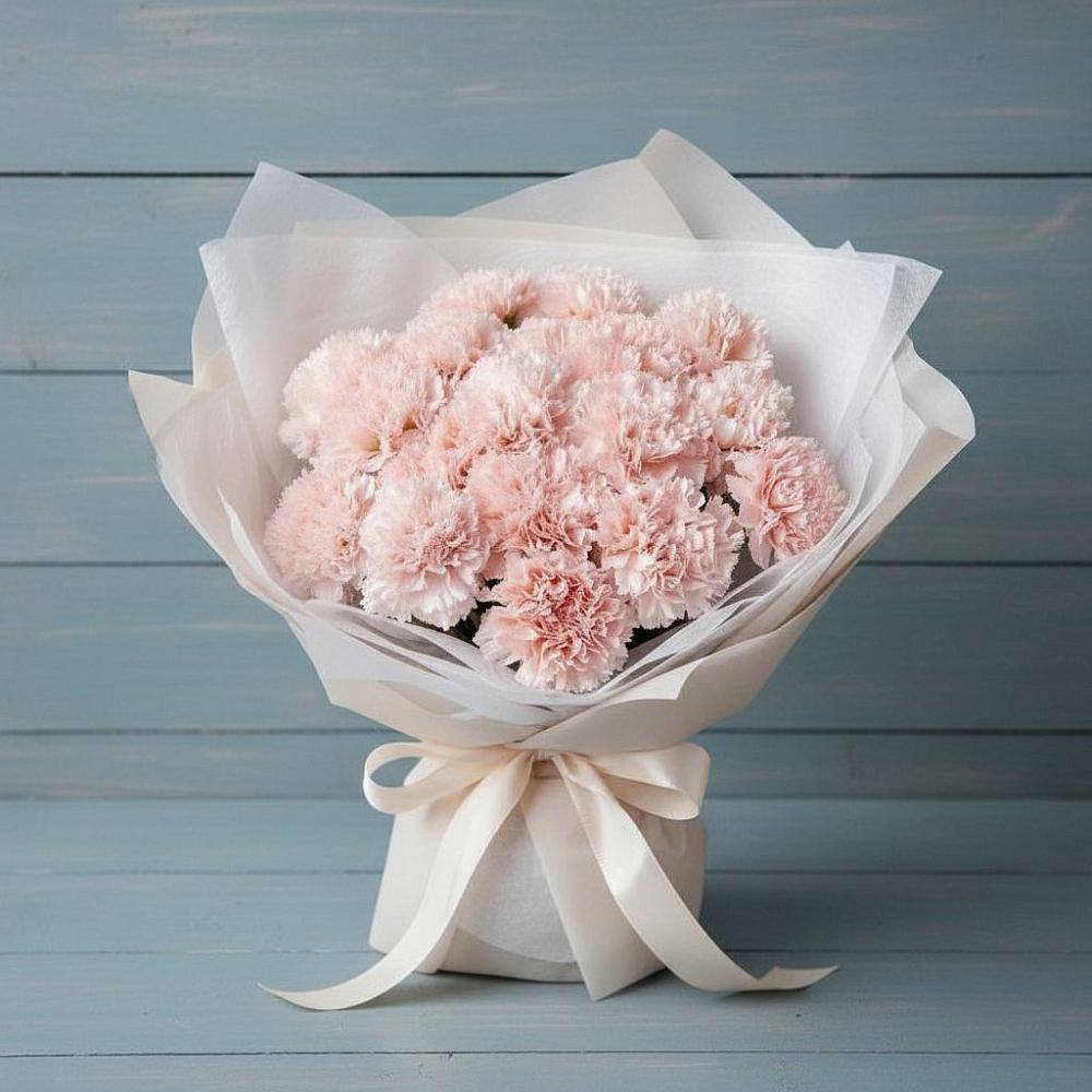 Букет цветов из: Гвоздики в Выездное