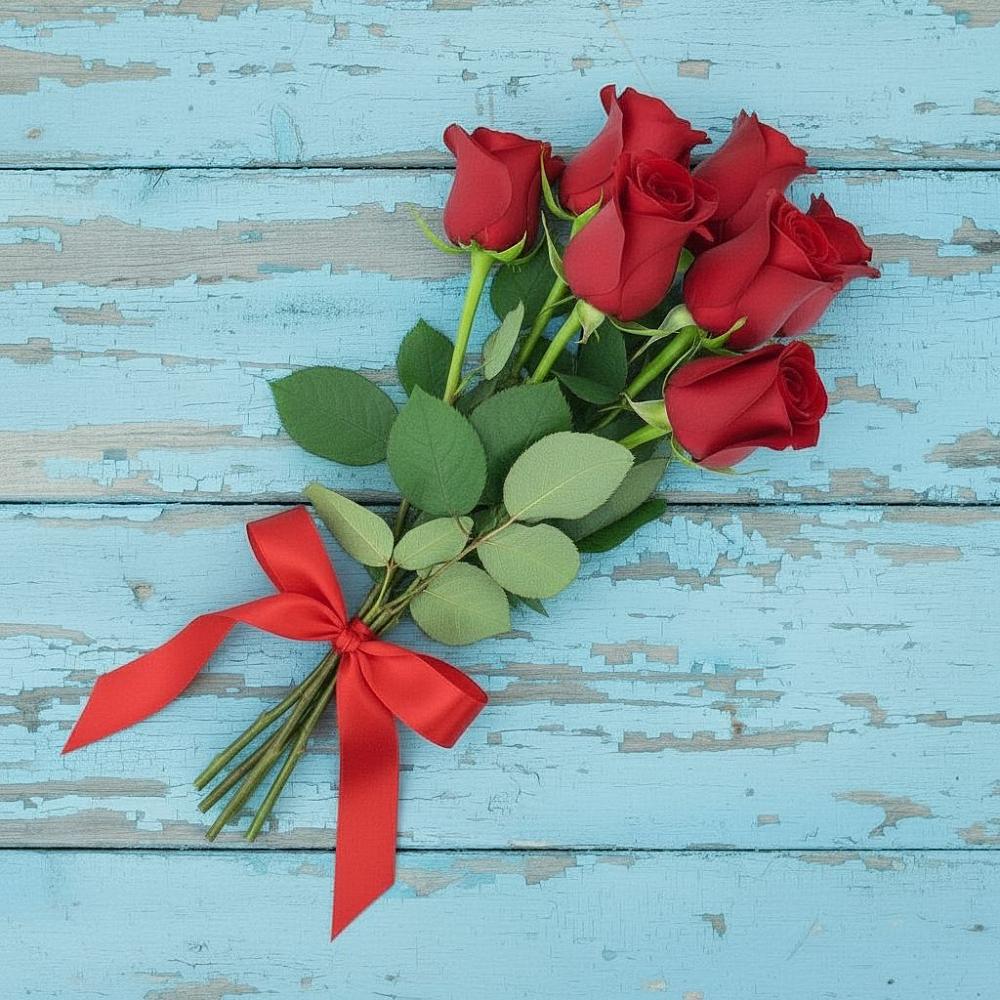 Букет Красные розы в Выездное