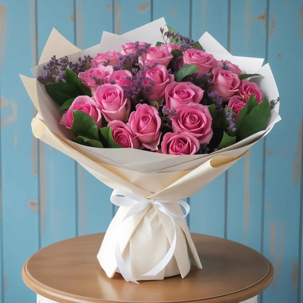 Букет цветов из: Розы в Выездное