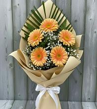 Букет цветов из:  Герберы в Выездное