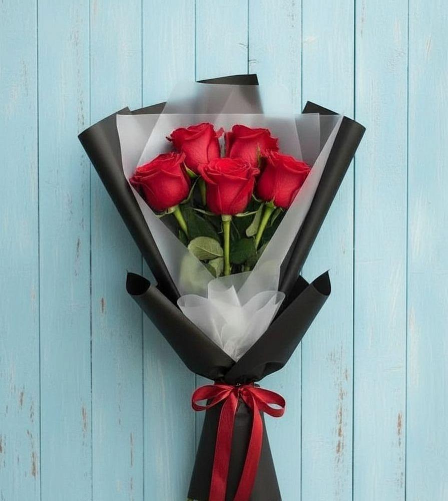 Букет цветов из: Розы в Выездное