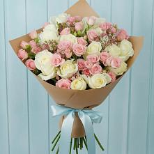 Букет цветов из:  Розы в Выездное